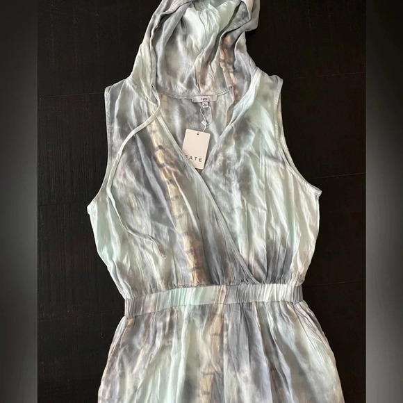 Blue Tie Dye Jumpsuit Spring - Picture 7 of 7